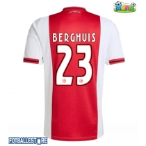 Ajax Steven Berghuis #23 Hjemmedrakt 2025-26 Kortermet